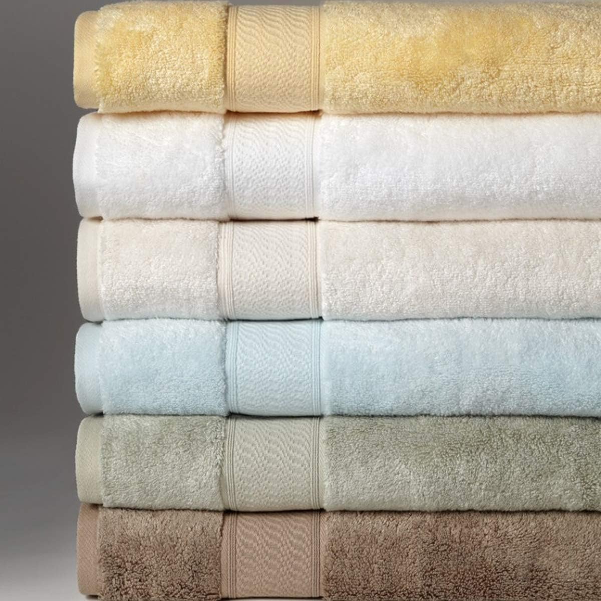 Sferra Amira Wash Cloth 12" x 12" - 50% Modal and 50% Extra Long Staple Combed Cotton, 600 GSM - Elegant Solid Design Washcloth - Super Soft, Highly Absorbent, and Quick Dry Bath Towels - White