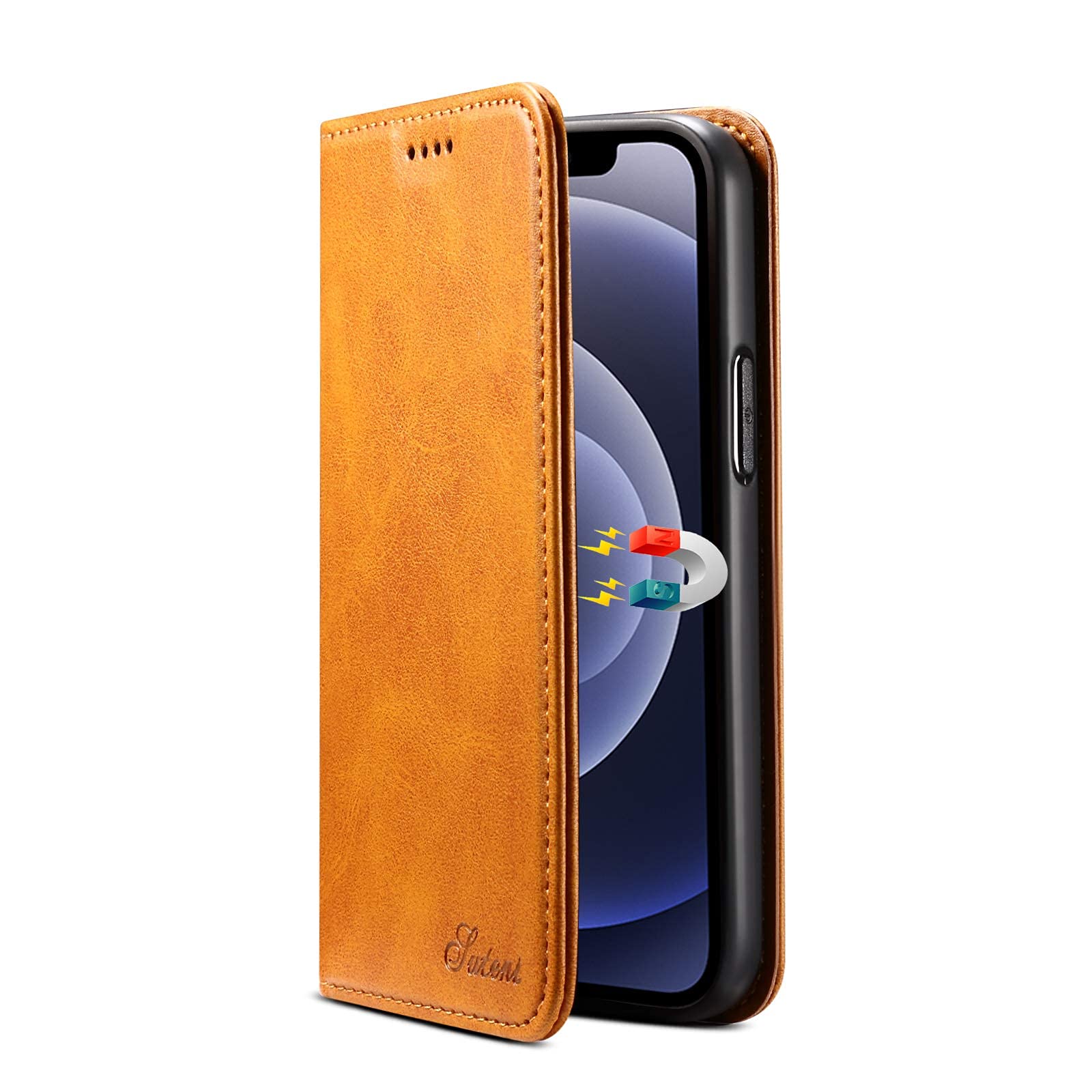 iPhone 11 Pro Max 6.5inch Wallet case,Flip Folio Book Case Wallet with Kickstand