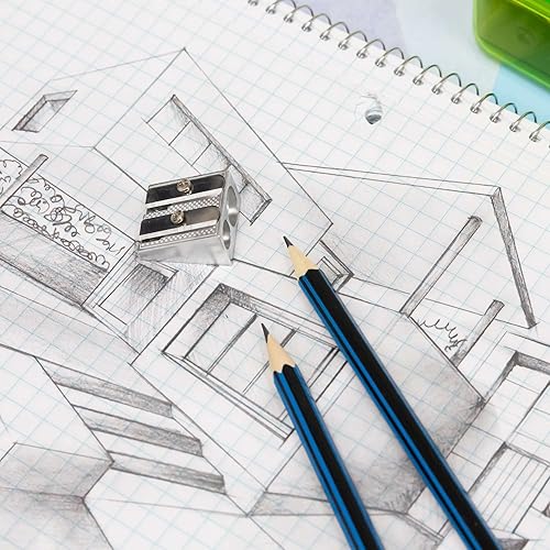 Miniatura 5 de BAZIC 8 Sacapuntas redondos con 2 sacapuntas Jumbo de doble hoja