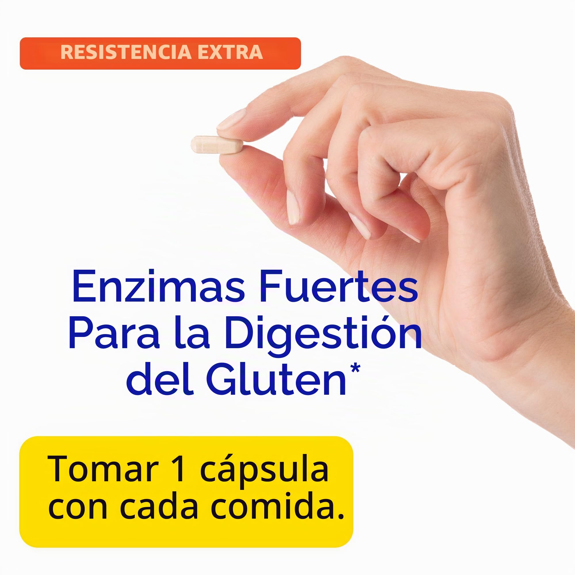Enzymedica Glutenease Extra fuerza (no-Gmo, Kosher, 60 cápsulas vegano)