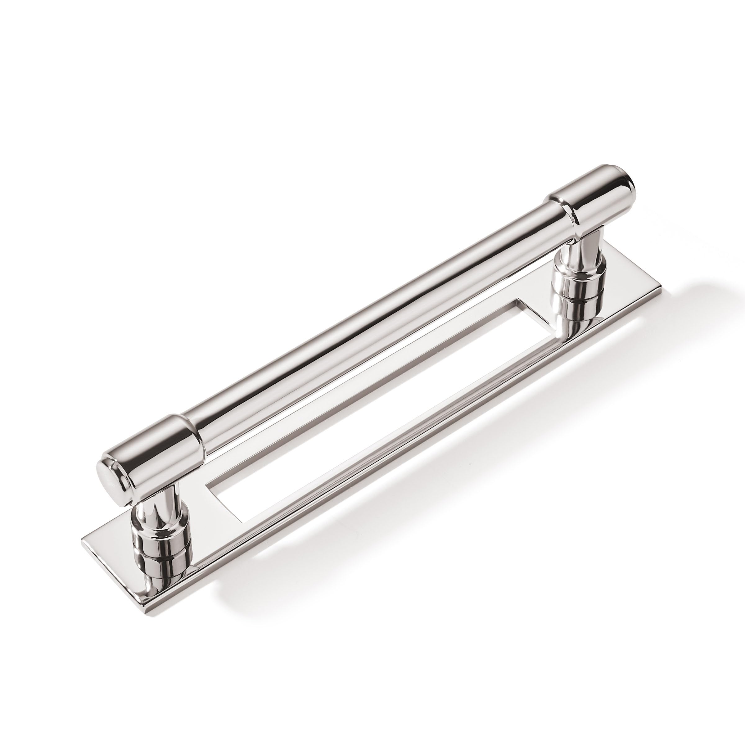 KHTUMEWARE-259 Polished Nickel Cabinet Pulls CTC 5 in (128 mm) 5-Pack