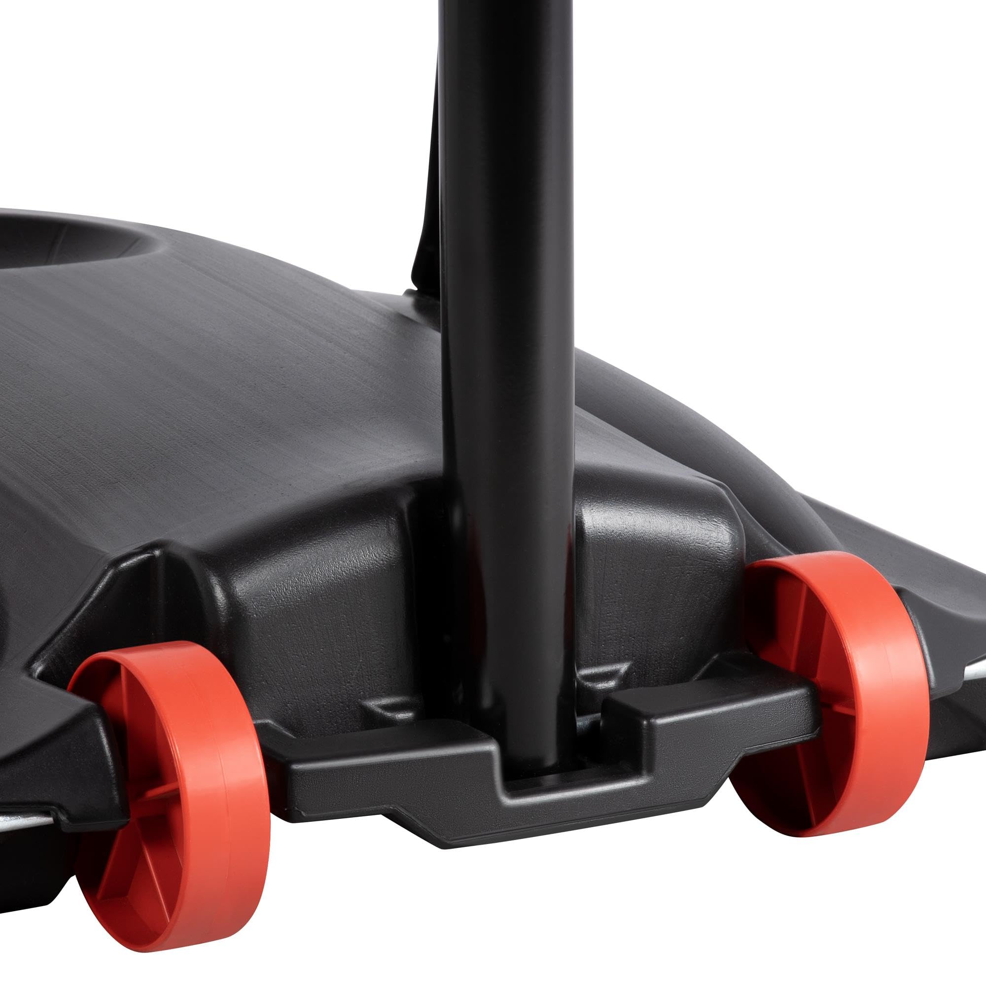 Yaheetech Panier de Basket Portable à roulettes Exterieur/Intérieur Hauteur Réglable avec Panneau Arrière Solide Base de Lestage Réglable 209-269 cm Noir