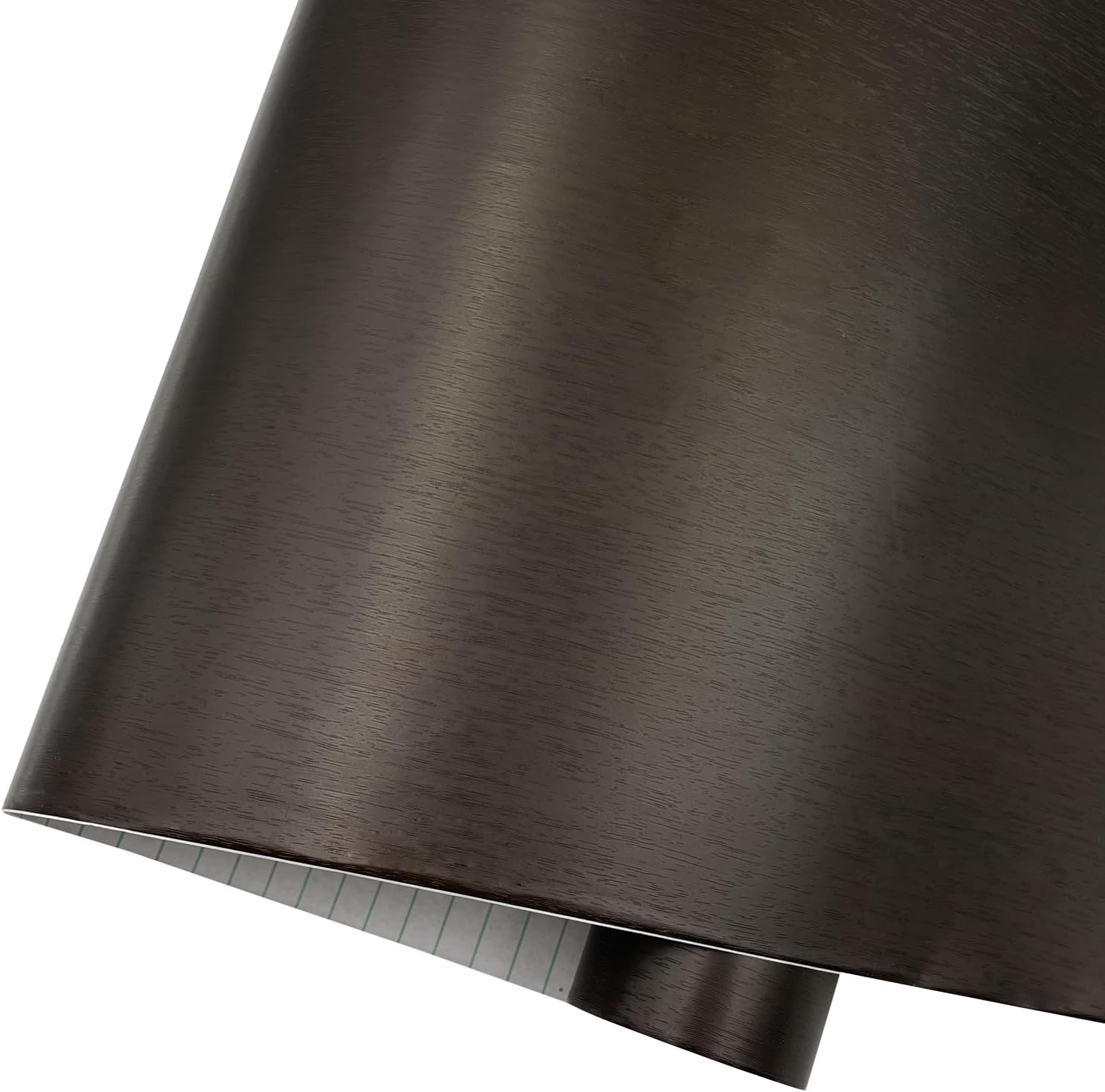 Brown Wood Grain Shelf Liner, 19.7 feet Roll, Waterproof Vinyl Wrap for Coffee Table,Self Adhesive PVC Furniture Paper Countertops Upgrade (M-236.2x17.7 Inch)