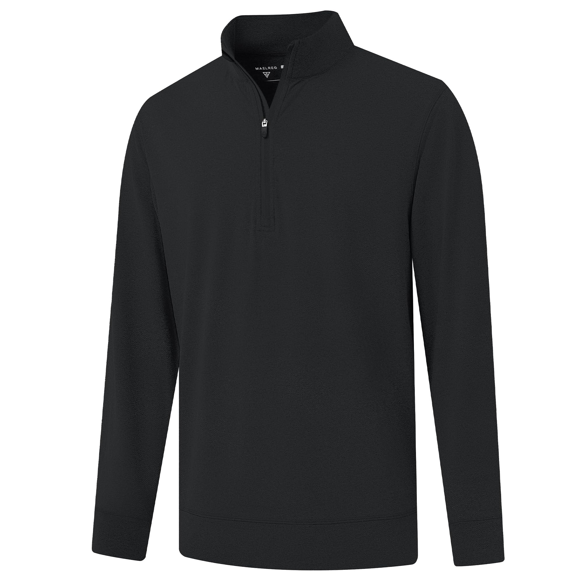 M MAELREG Quarter Zip Pullover Men Moisture Wicking Performance Heather Midlayer