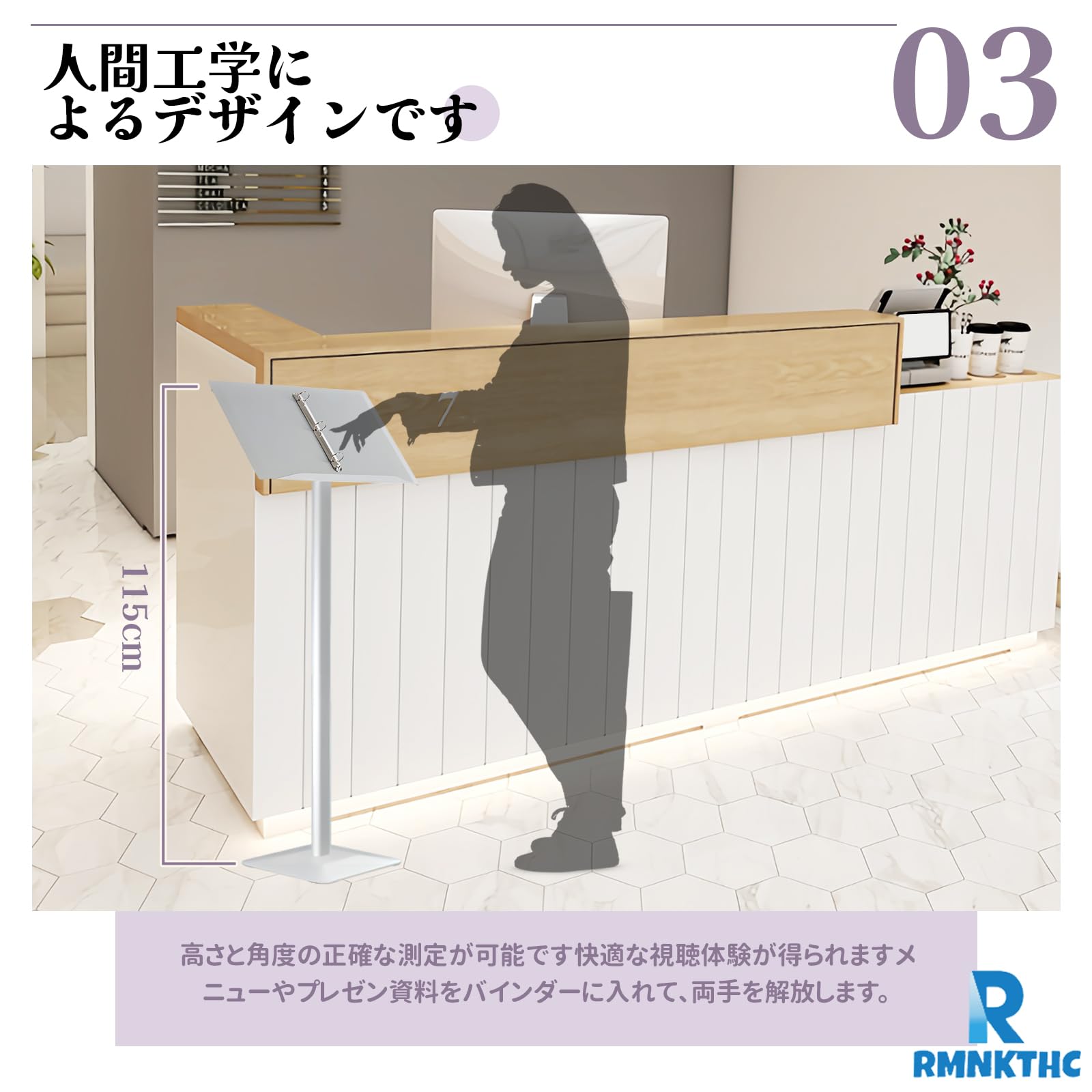 Amazon | 記名台、メニュースタンド 屋外 メニュー表 記名台 スタンド 
