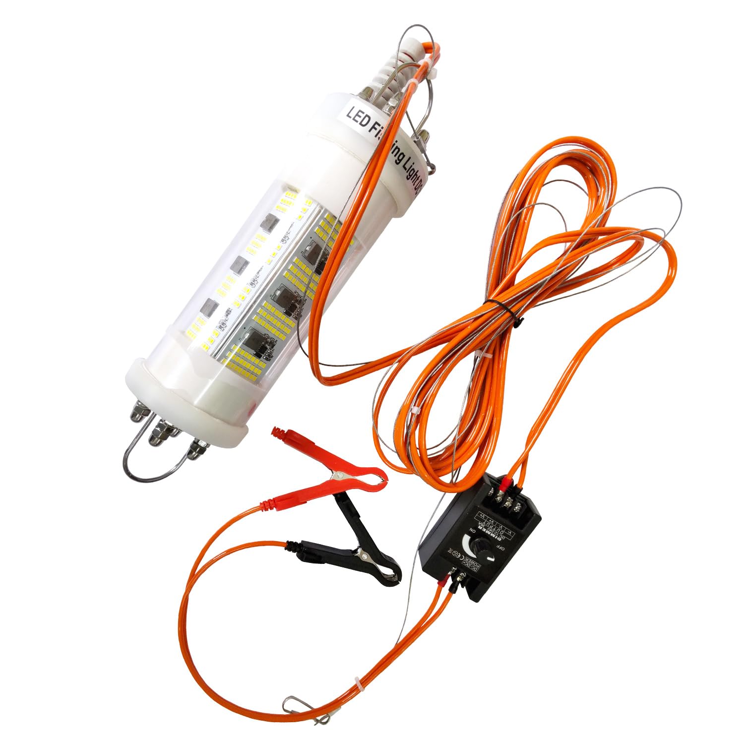 Amazon.co.jp: LED水中集魚灯 シラスウナギ 集魚ライト イエロー 200W