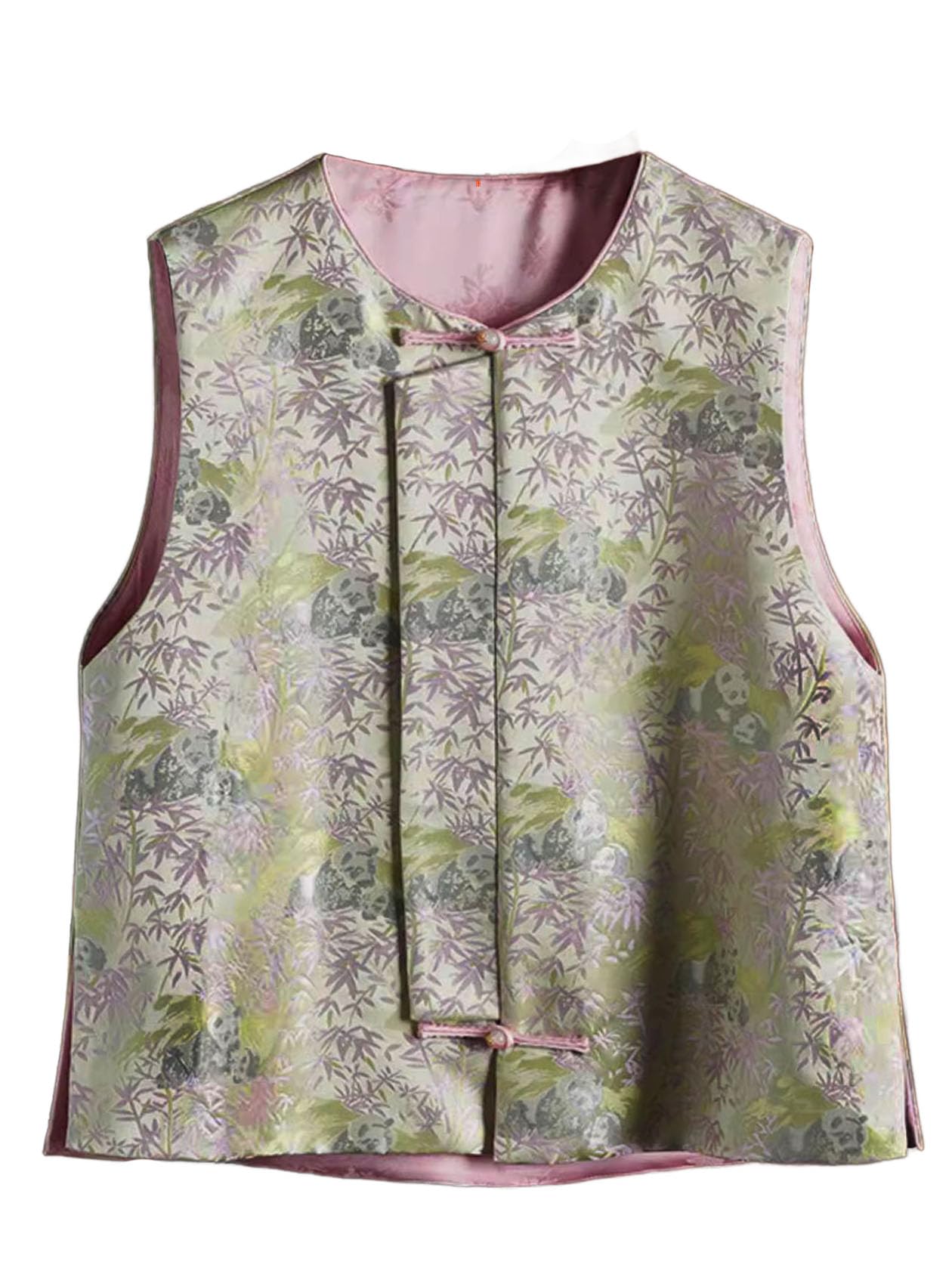 Chaleco de seda jacquard HangErFeng el complemento ideal para lucir sofisticada sin pasar calor 6