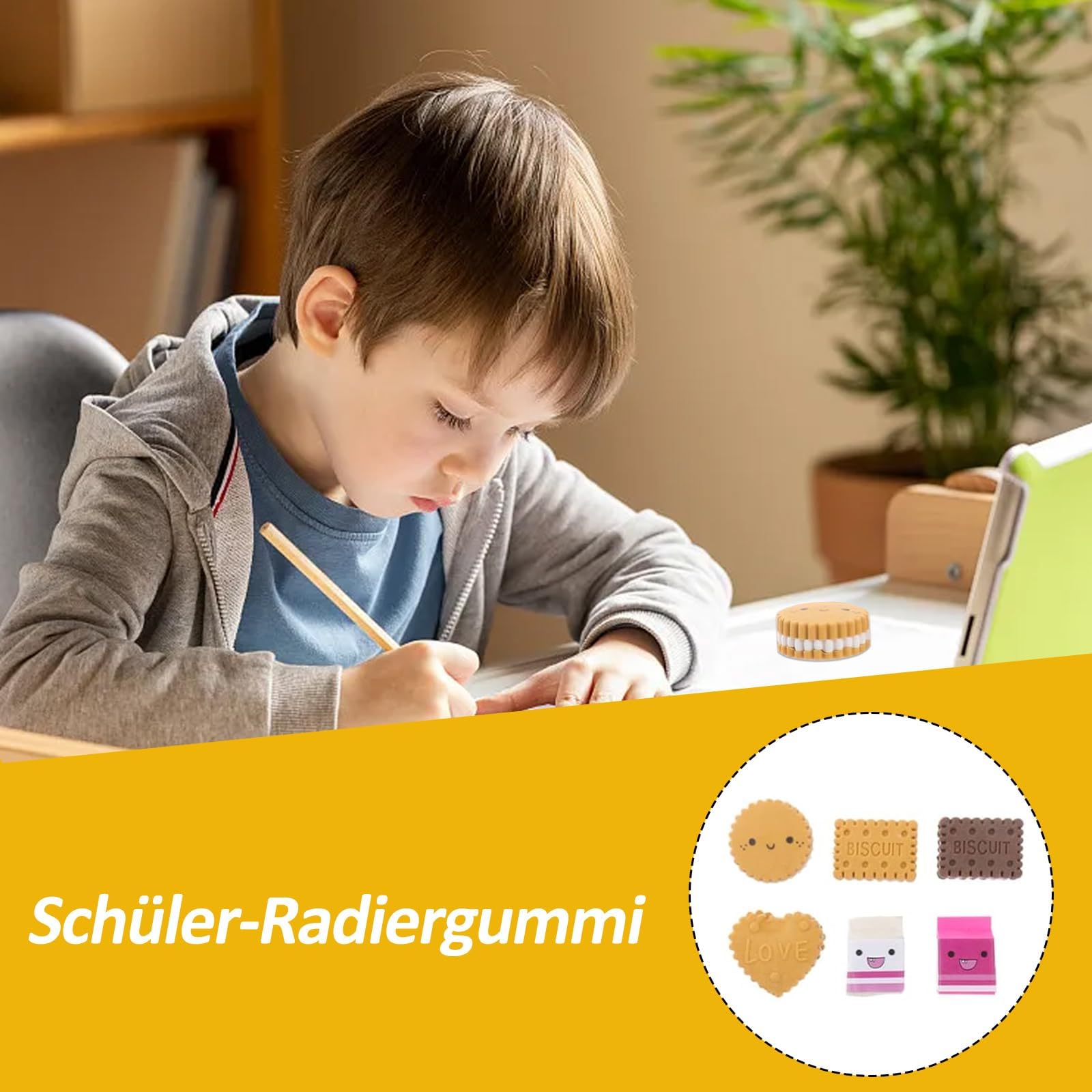 8 gomme da cancellare carine per bambini, simpatiche gomme per cartoni animati, divertenti bomboniere e materiale scolastico, gomme da disegno Kawaii per scuola e ufficio cancelleria