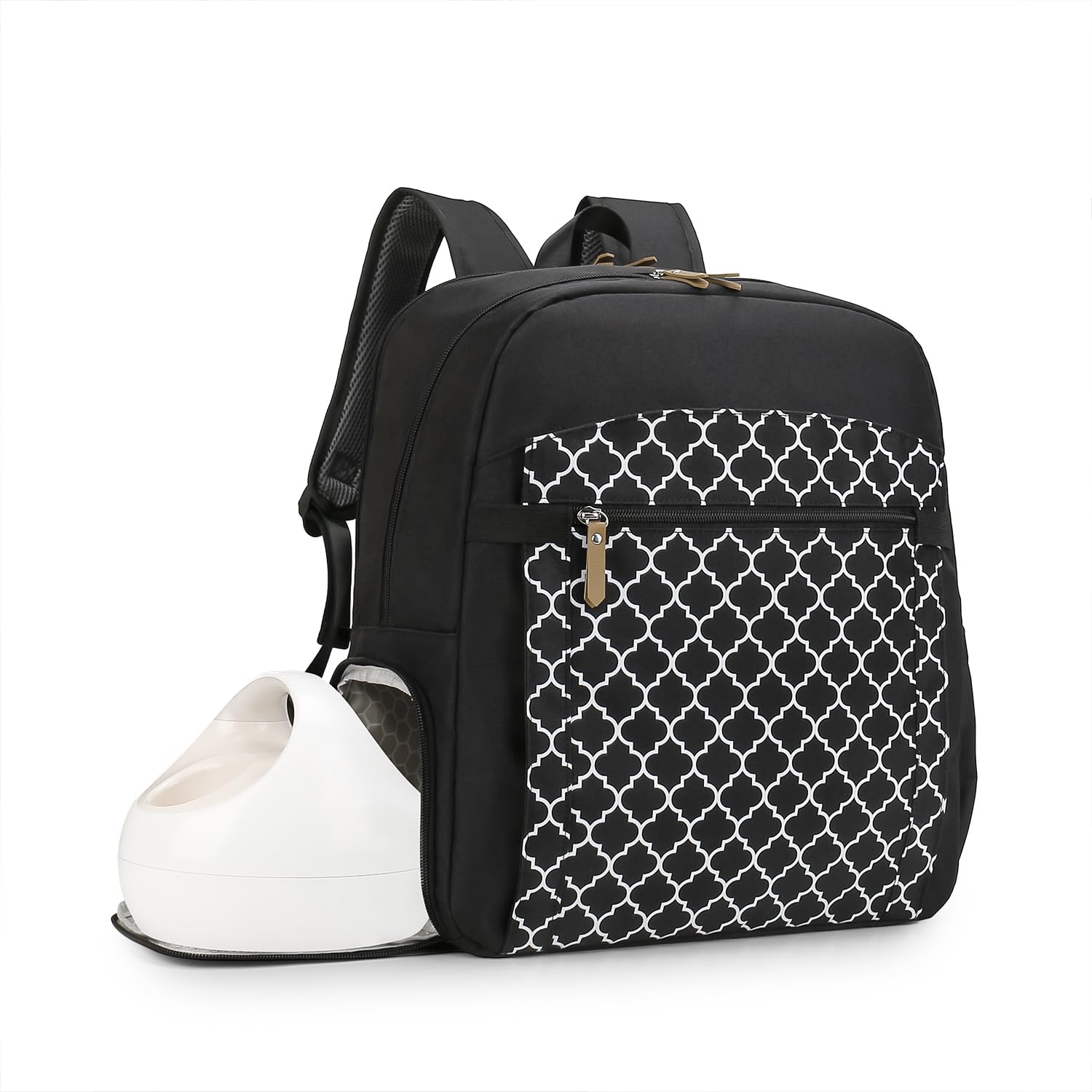 Mochila extractora de leche para Spectra S1, S2 Medela para madres trabajadoras, mochila para pañales con funda para laptop