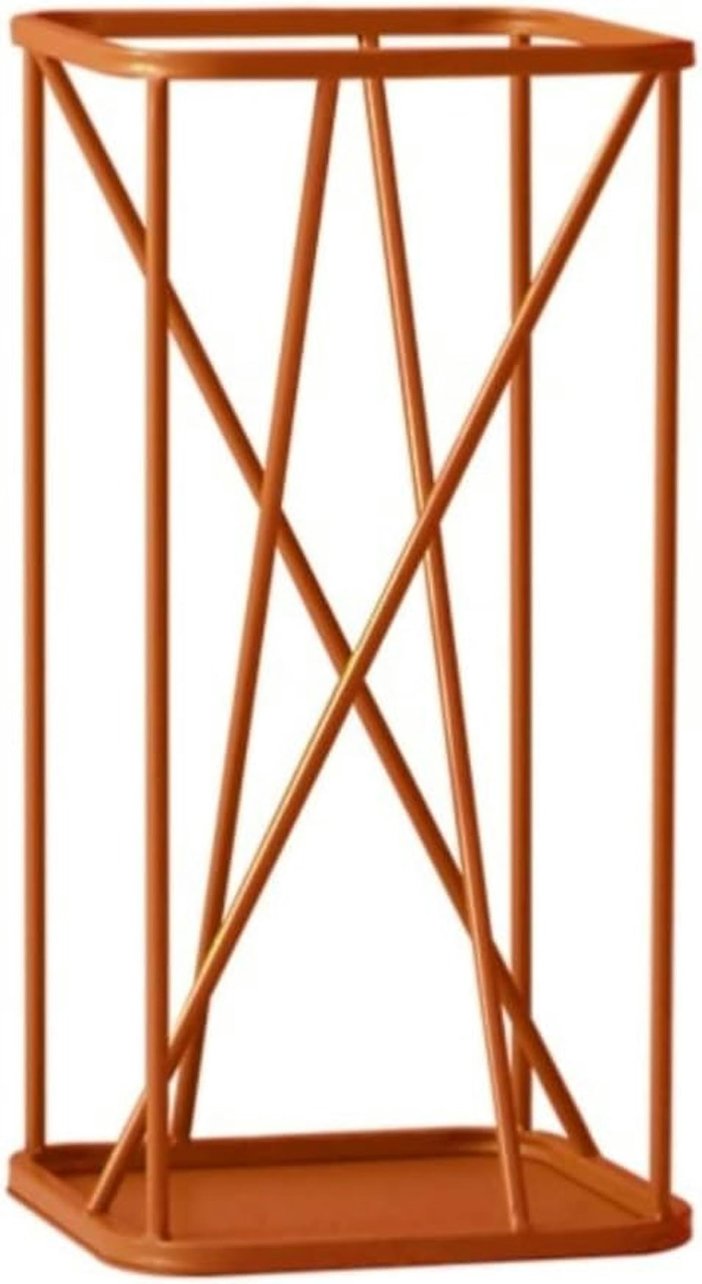 Porte-parapluies en métal avec bac d'égouttement amovible pour une entrée propre