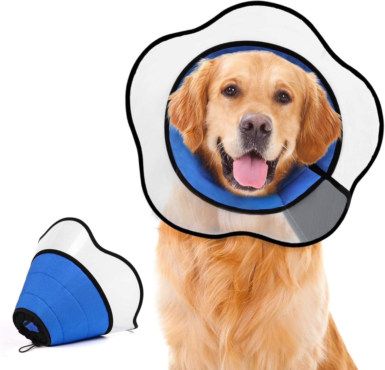 Supet Dog Cone Alternative After Surgery, Soft Dog Cones
