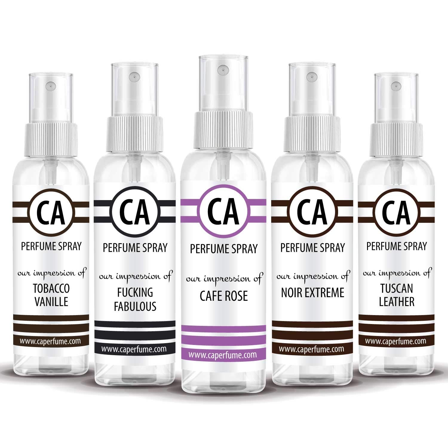 CA Perfume (Designer Perfume Set Set For Men Impression Of (Tobacco Vanille