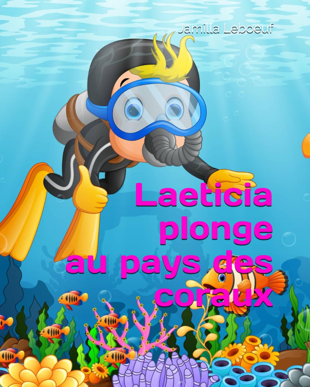 Laeticia plonge au pays des coraux