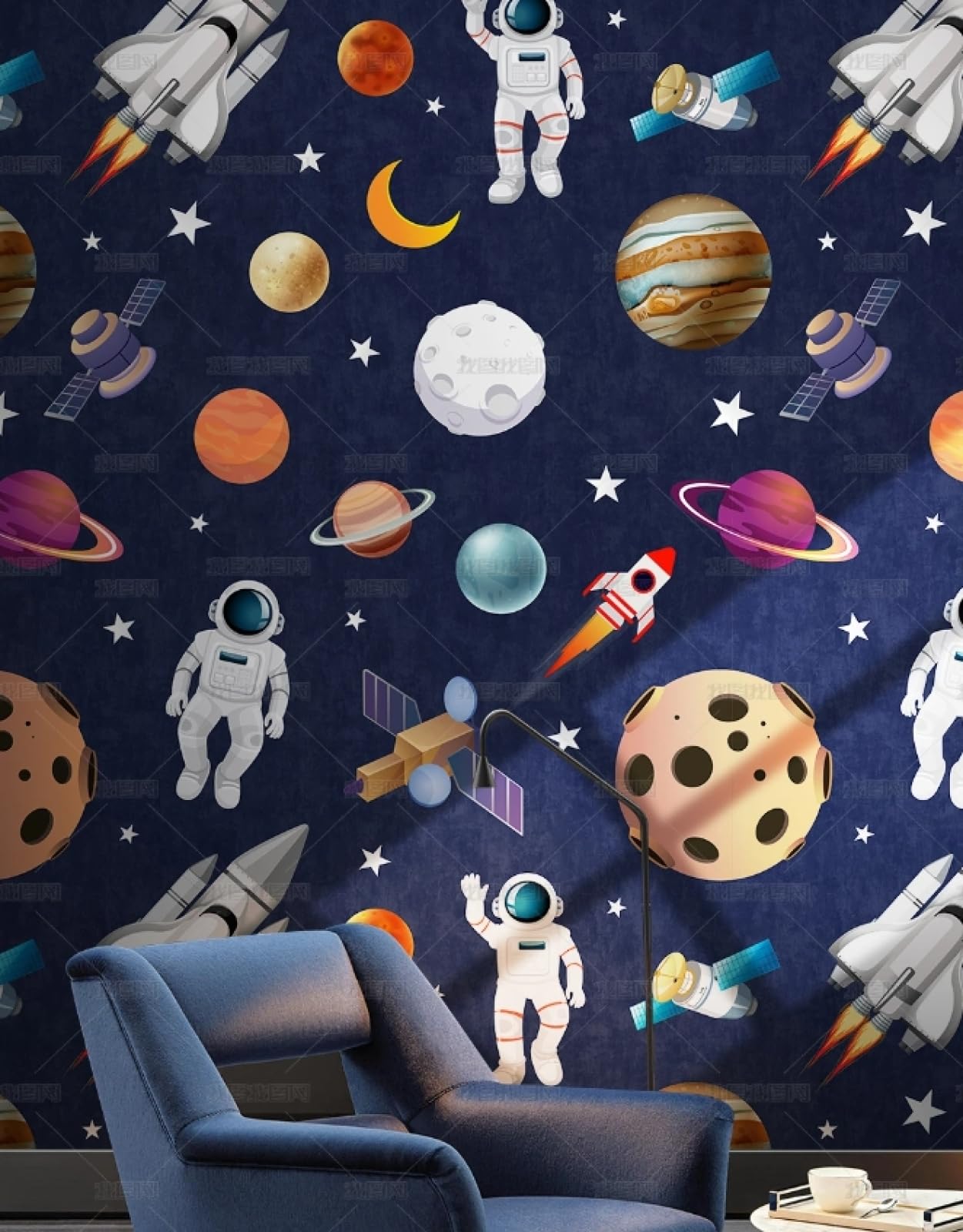 Papier peint autocollant Ciel étoilé pour créer un espace nuit magique