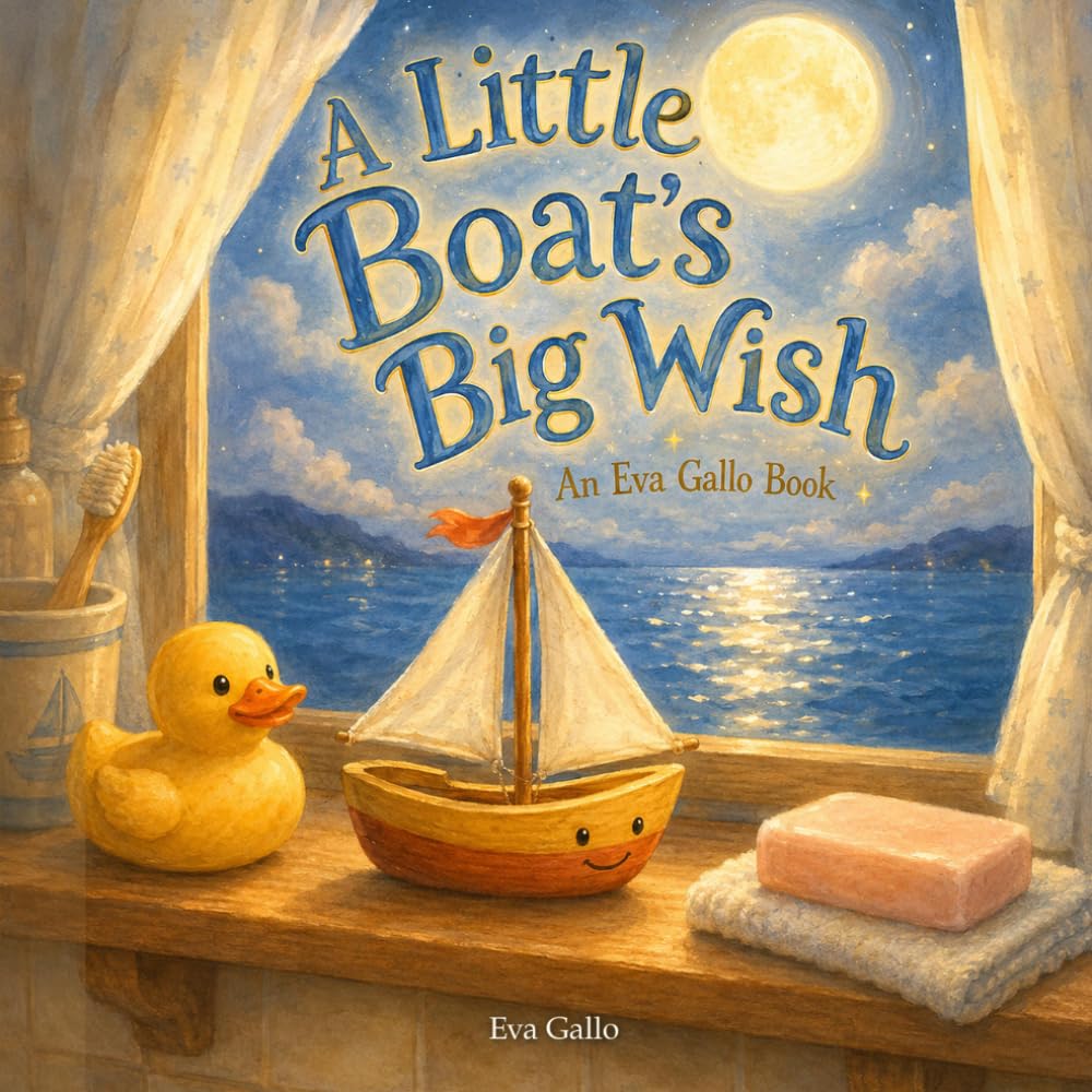 A Little Boat's Big Wish: A Story About Finding the Ocean in a Bathtub, a Puddle, and a Pond
