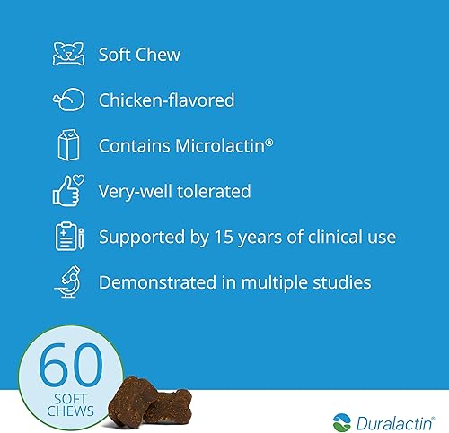 Miniatura 4 de PRN Pharmacal Duralactin Canine Soft Chews - Suplemento de salud articular para perros y cachorros para ayudar a reducir el dolor crónico