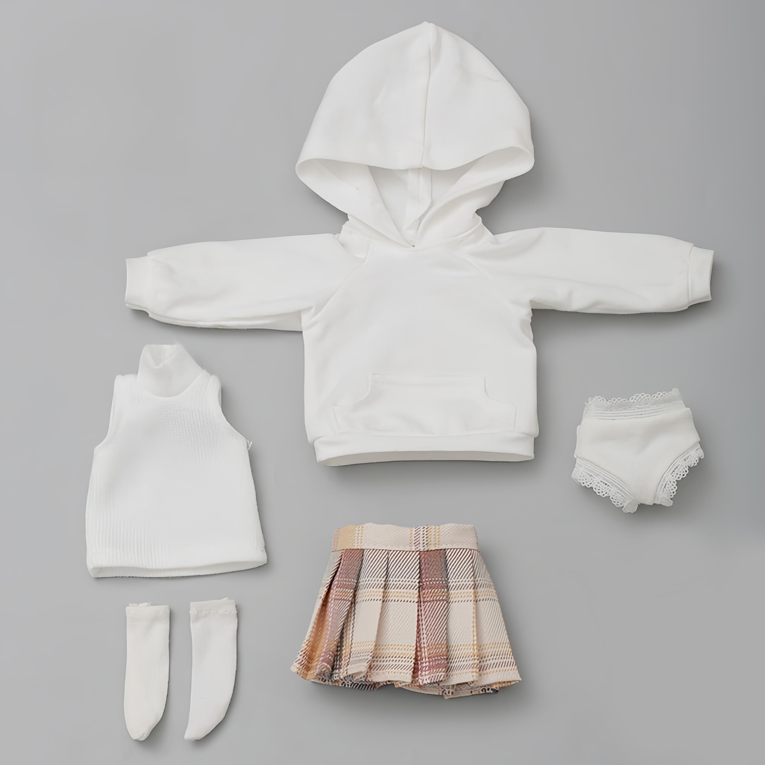 BJD - Ropa de muñeca 1/6 SD para muñecas, accesorios de ropa de muñeca articulada con rótula, muchos estilos hechos a mano (S)