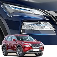 Vista 1 de Película de protección de faros delanteros de coche para Nissan Rogue 2021 2022 2023 2024 2025 Accesorios para automóviles Lucency vinilo decoración