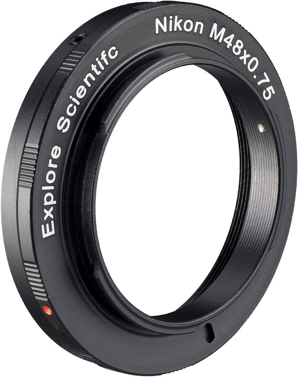 Explore Scientific Camera-Ring M48x0.75 Compatible with Nikon