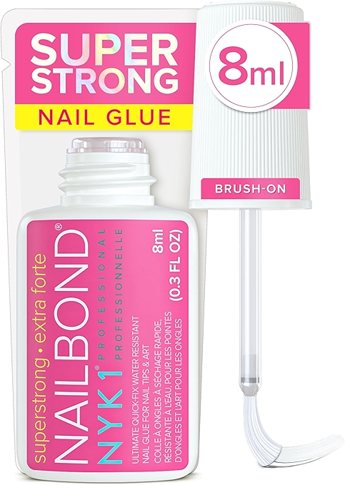 NYK1 Super Strong Nail Glue for Press-On and Acrylic Nails