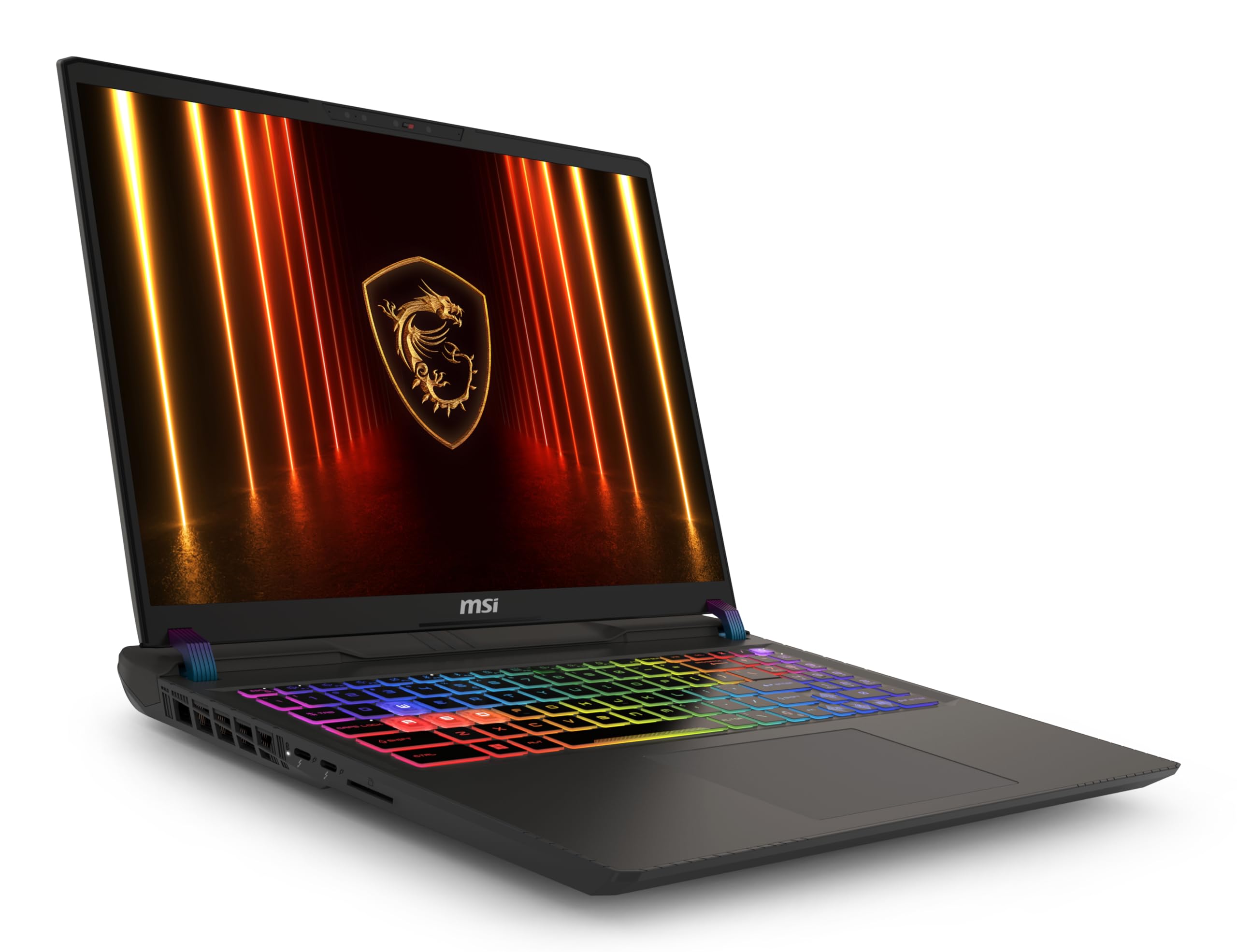 msi Vector 16 HX AI A2XWIG-292XIT, Intel Core Ultra 9 275HX, Notebook Portatile (16") Quad HD+, 32GB DDR5-6400MHz RAM, 1TB SSD NVMe, GeForce RTX 5080 Laptop GPU, FreeDOS
