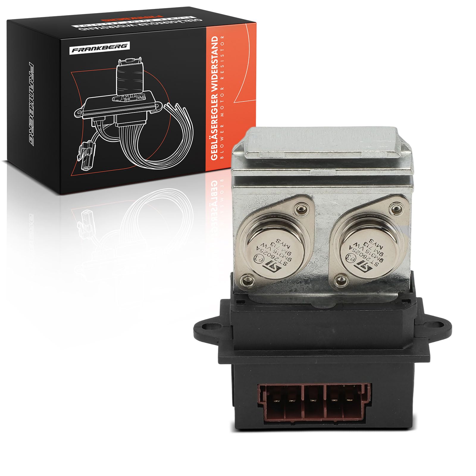 Frankberg Resistenza Ventola del Motore 9-Poli Compatibile con Vectra B J96 1.6L-2.6L 1995-2002 Vectra B Caravan J96 1.6L-2.6L 1996-2003 Vectra B CC J96 1.6L-2.6L 1995-2003 Replace# 1808444