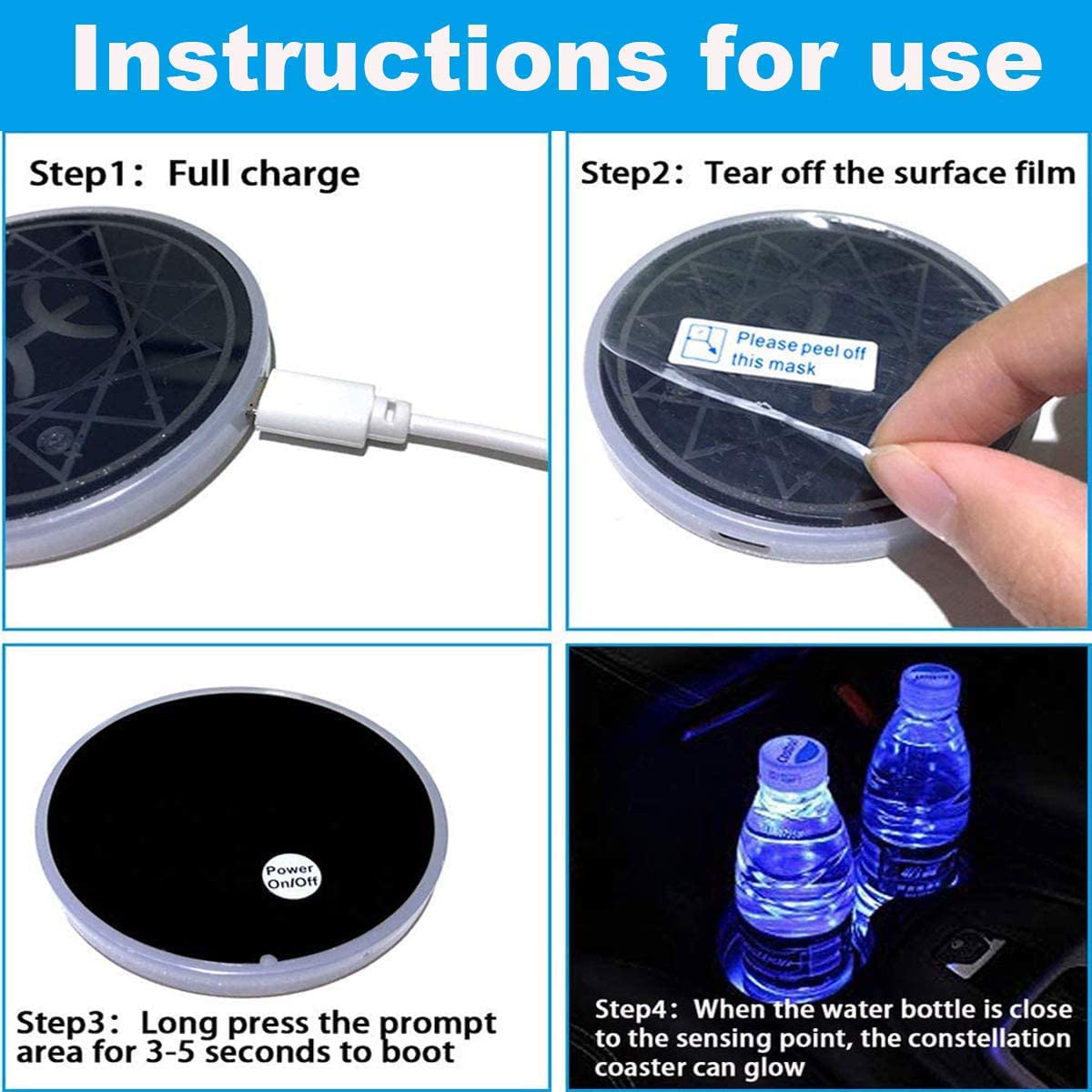 Amazon.co.jp: スターバックス 車用カップホルダーライト 充電式カー