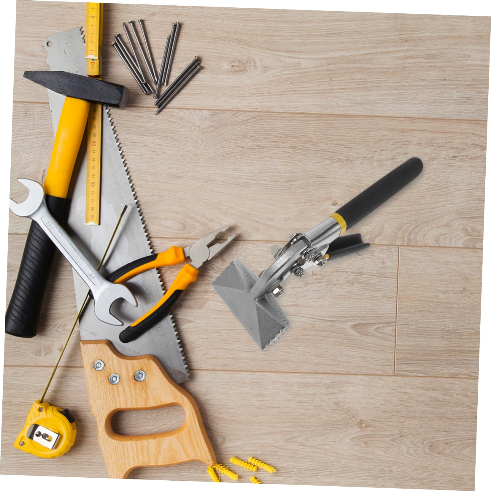 Holibanna Seaming Pliers for Metal 3 Inch Heavy Duty Hand Seamers Flat Bar Bender Lightweight and Easy to Use