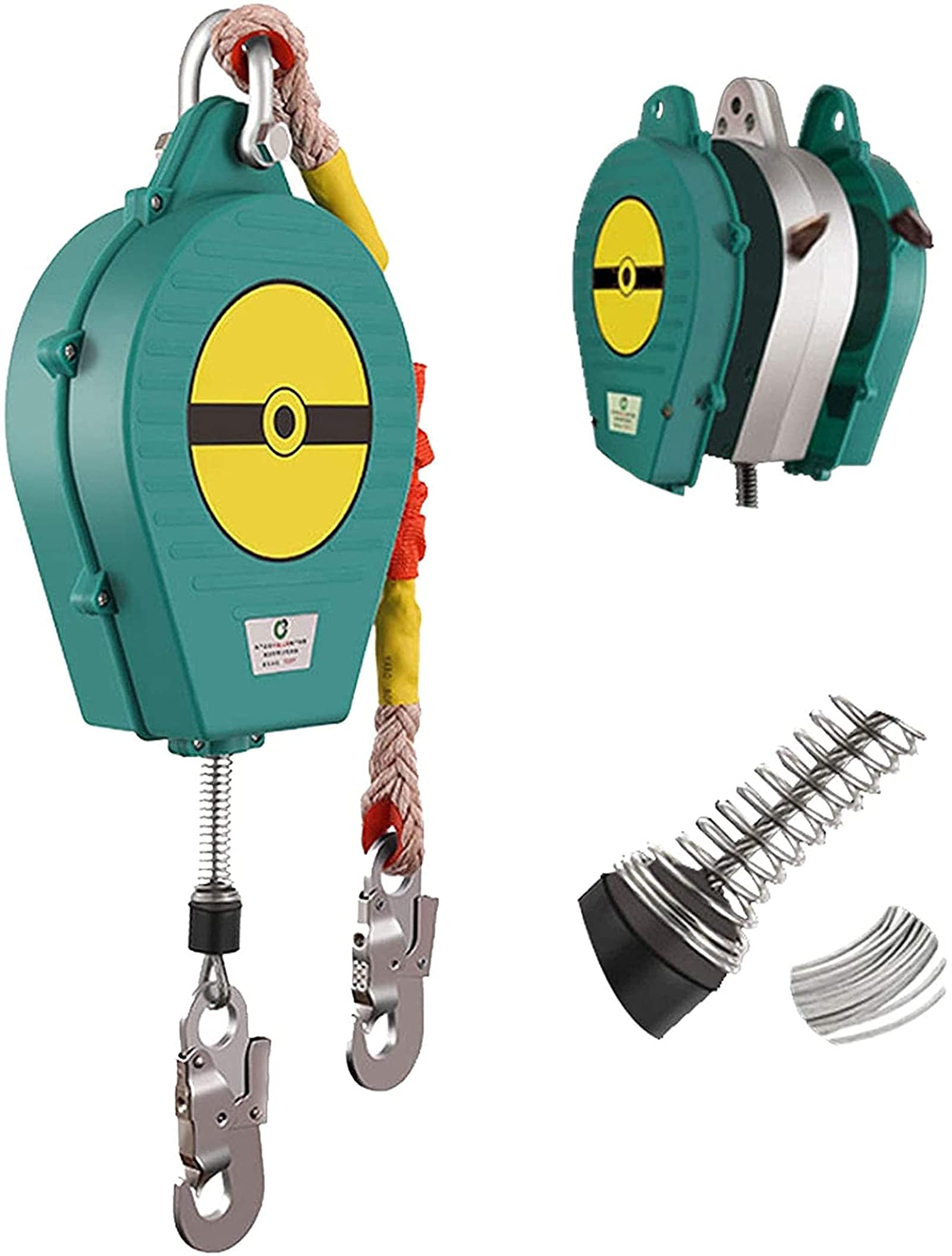 Buy DERUKKTY Retractable Lanyard Fall Protection, Self Retracting