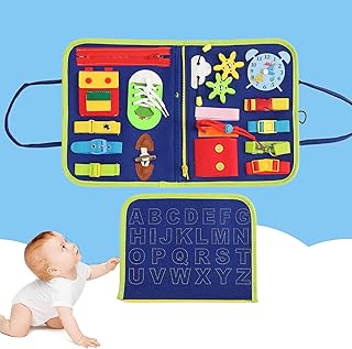 Dementia Fidget Toys, Pressure Anxiety Relief Fidget Blanket for Adults with Dementia, Memory Aid Dementia Sensory Toy, for Elderly People with Dementia, Alzheimer's Disease, Early Childhood Education