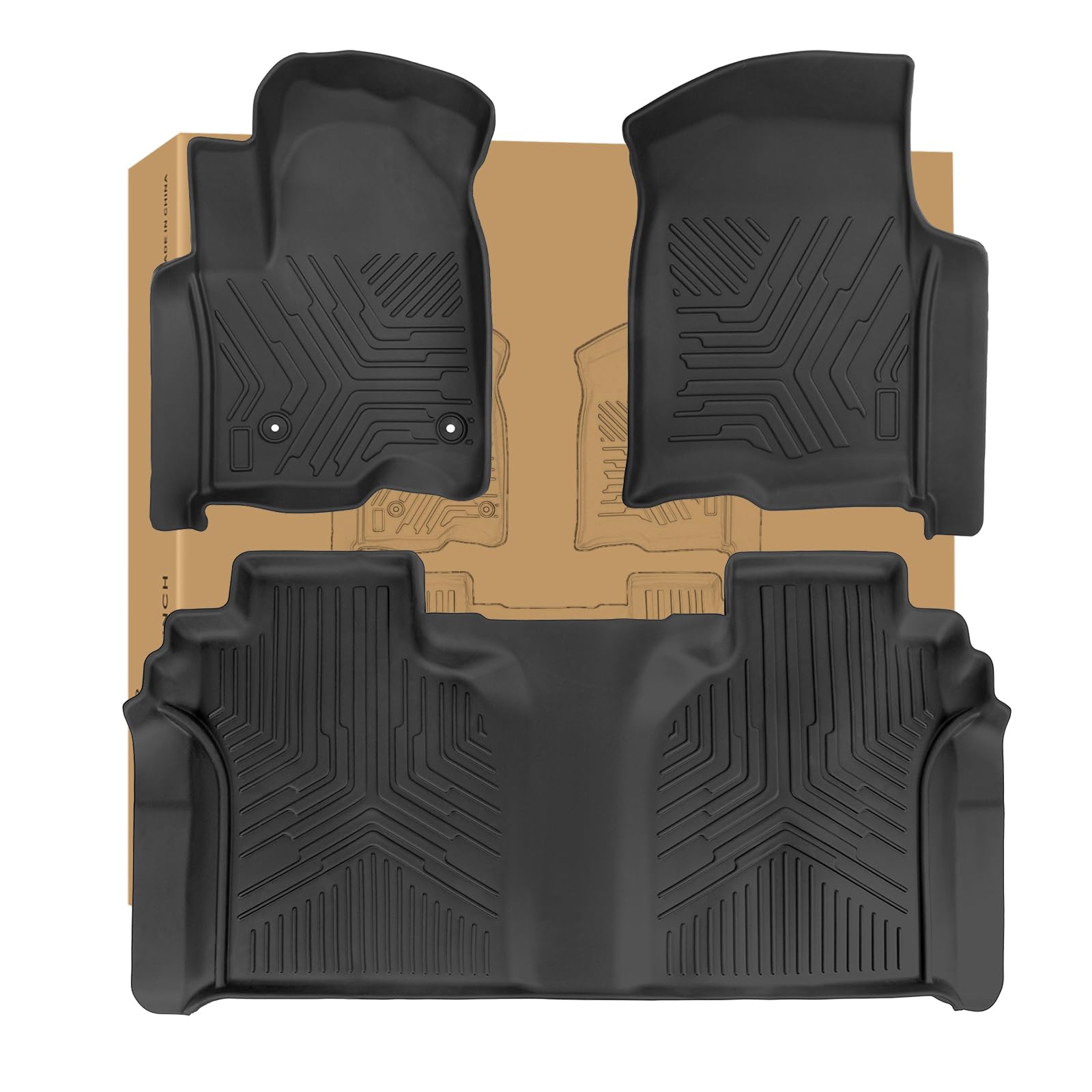 2023 Floor Mats Cargo Liner for Chevrolet Silverado 1500/GMC Sierra 1500