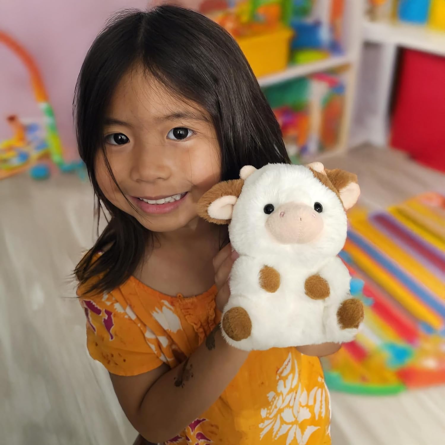 Aurora - Prisma Party, Milk Chocolate Cow, 5 inches - Image 5