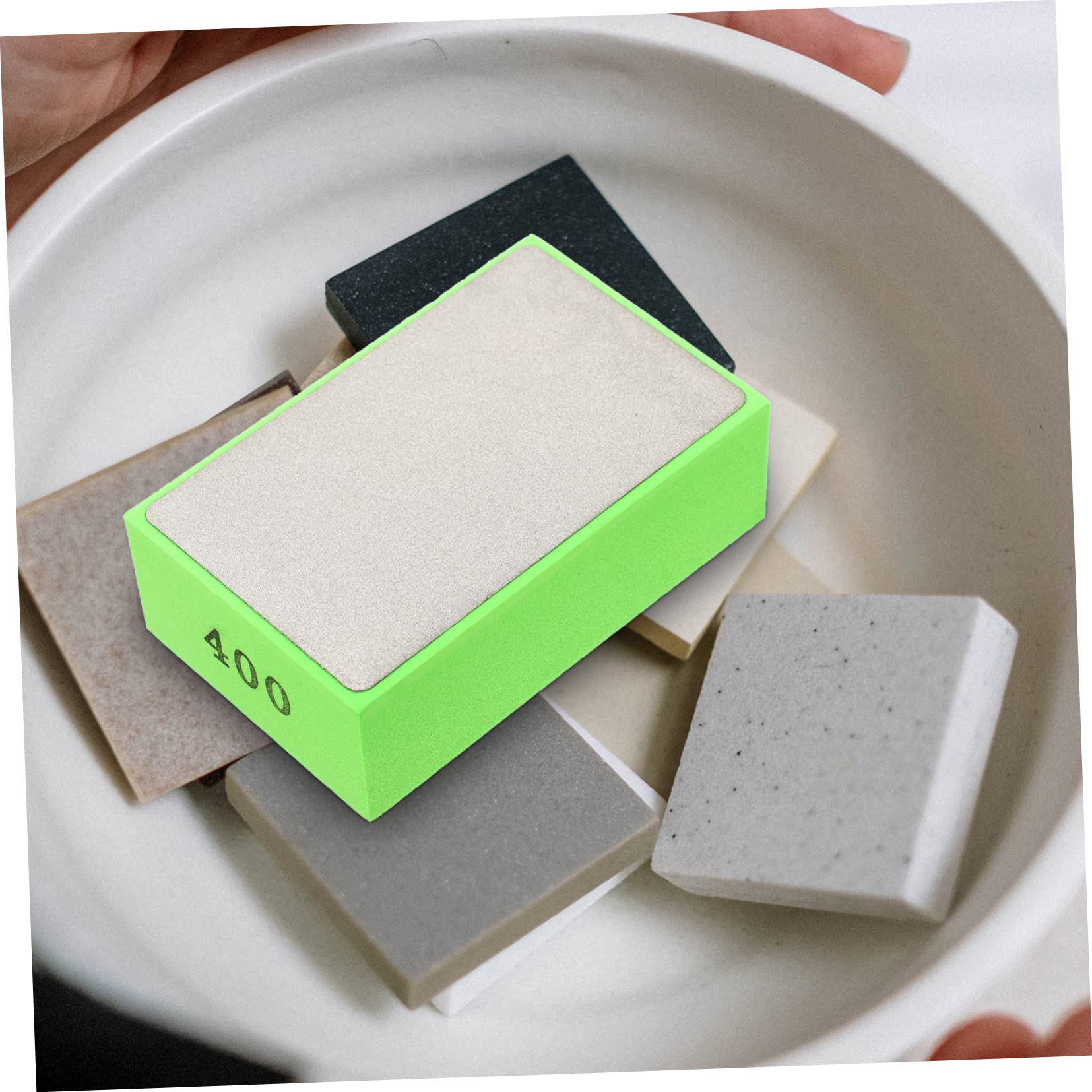 14 Tamponi Lucidatura Diamantati - Per Pietra, Vetro, Piastrelle, 4 Granature