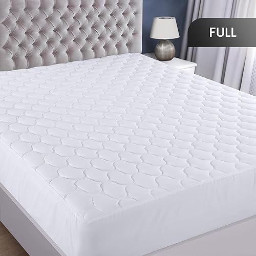 Miniatura 2 de Utopia Bedding Protector de colchón acolchado impermeable tamaño matrimonial, protector de colchón que se estira hasta 16 pulgadas de profundidad,