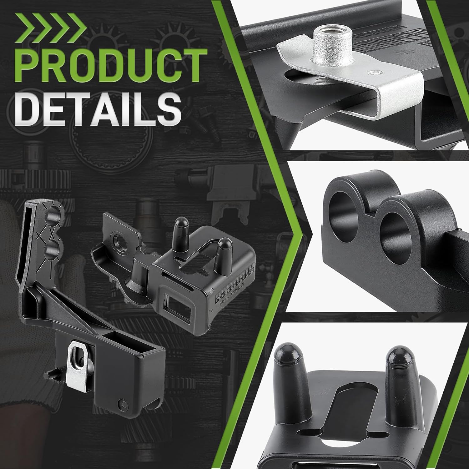 DS7Z13A005A LH&RH Headlight Lamp Mounting Brackets Compatible with Lincoln MKZ 2013-2016 Compatible with Ford Fusion 2013-2016 4 PCS Lamp Mount Bracket DS7Z13A004A