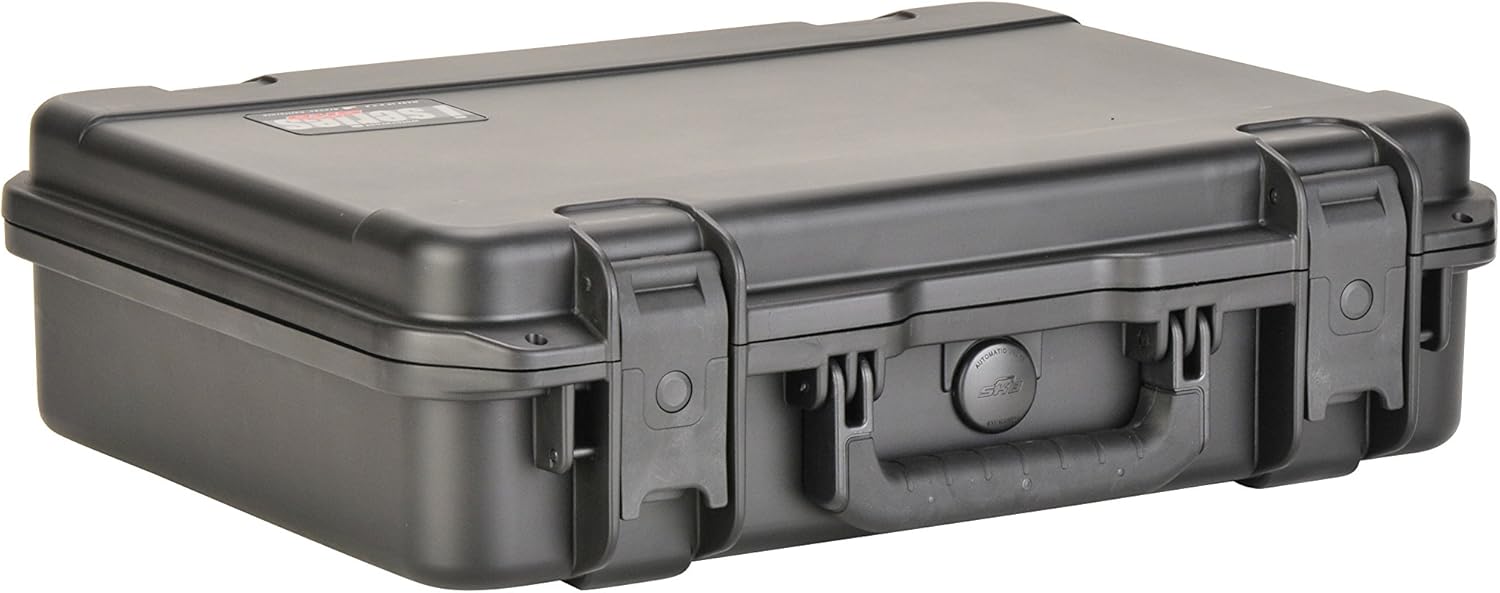 SKB 3I-Series Injection Molded Equipment Case - 18 x 13 - Inch, Layered Foam