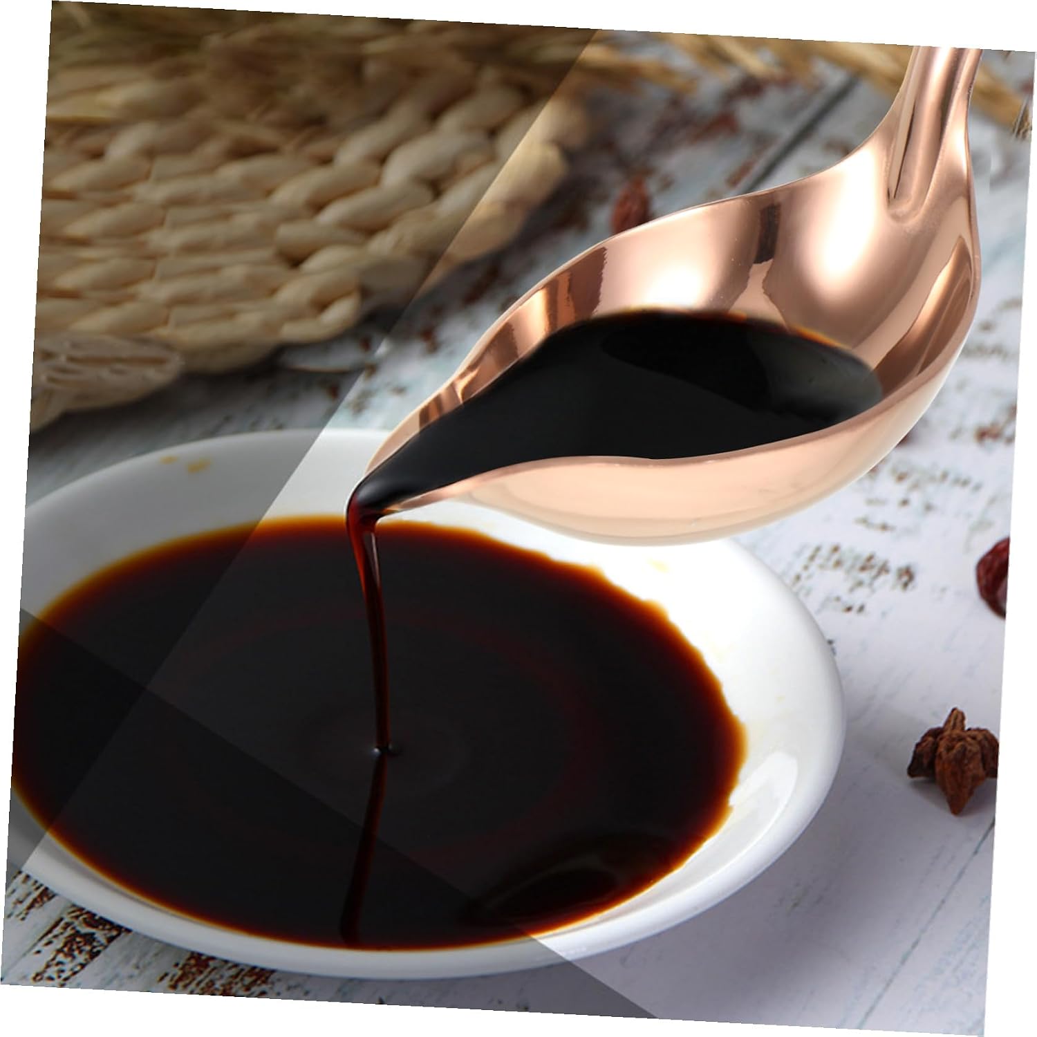 Stainless Steel Saucier Sauce Painting Spoon Culinary Drawing