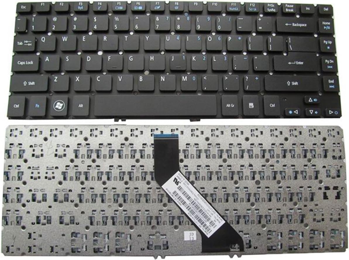 KEYSHEN Laptop Notebook Replacement Keyboard for ACER Aspire V5-471 471G PG V5-431 M5-581 ms2360 US Layout