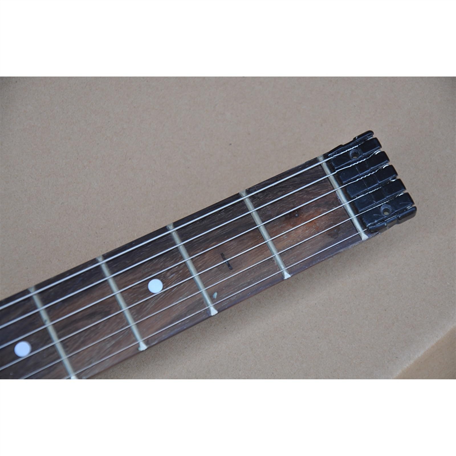 Niebieska 39-calowa 24-progowa Bezgłowa Gitara Elektryczna Z Palisandrową Podstrunnicą Początkujący Bezgłowy Gitara Elektryczna