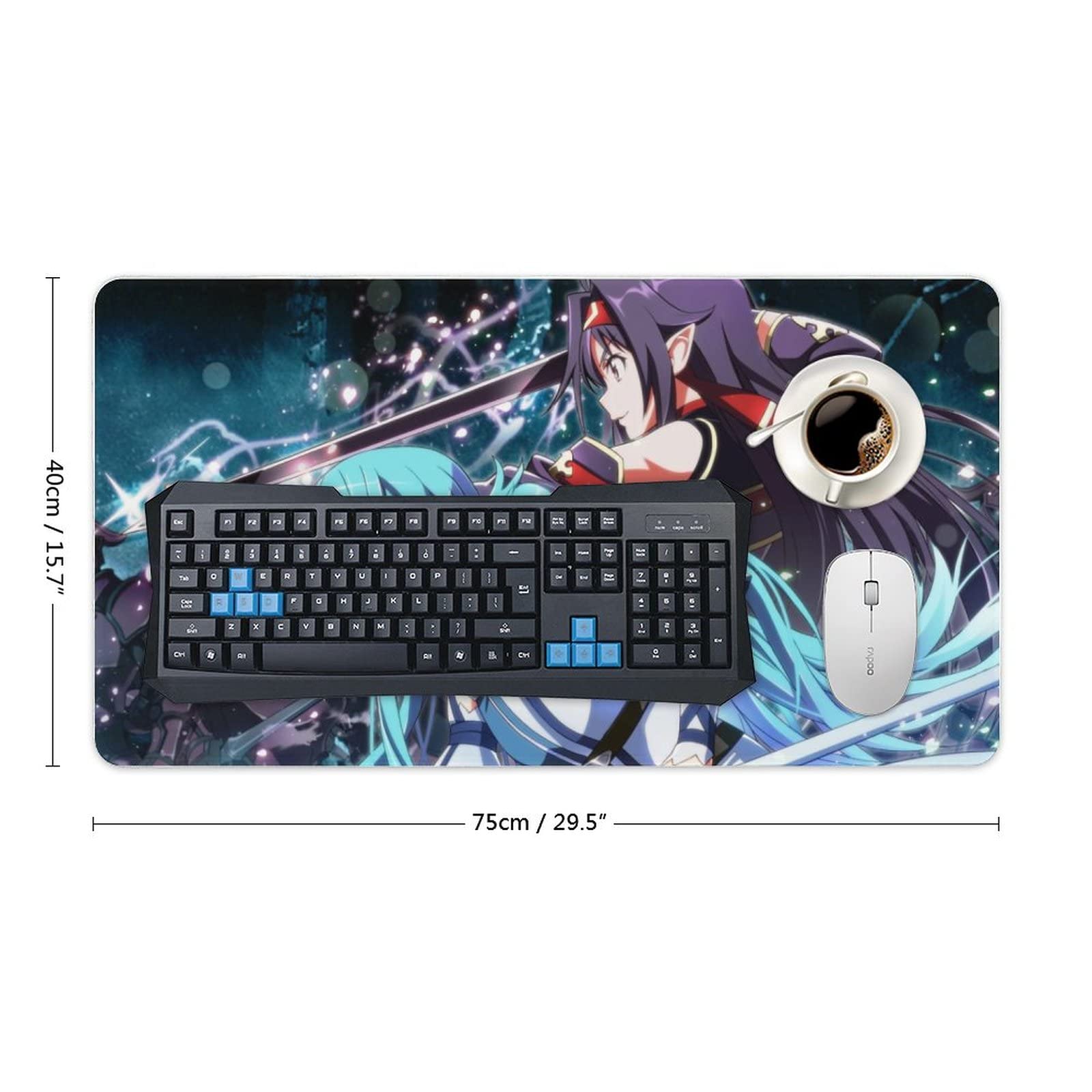 Amazon.co.jp：マウスパッド 大型 アスナ ユウキ SAO デスク