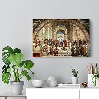 ラファエロ サンティ アテネの学堂 アートポスターRaffaello Santi Amazon.co.jp: ラファエロ・サンティ Raffaello Sanzio
