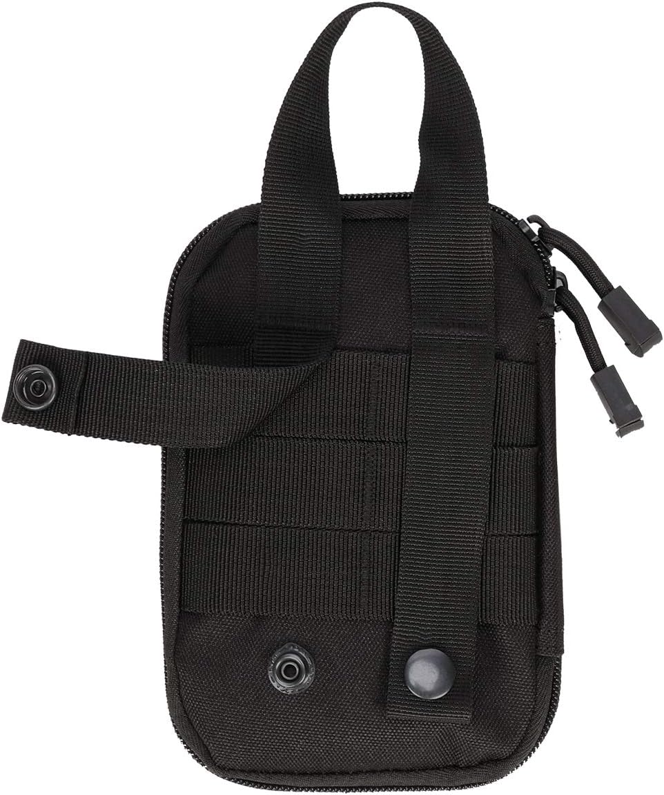 IronSeals Tactical Molle EDC Compact Pocket Organizer Pouch, Molle Tactical Medical First Aid EDC Pouch Pocket Organizer Bag EMT Bag with First Aid Patch : Sports & Outdoors