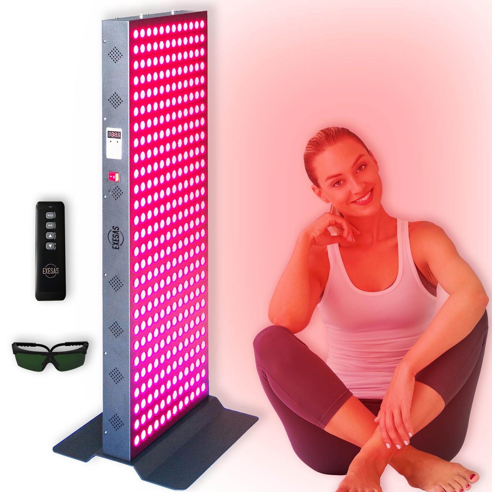 Amazon.com: Red Light Therapy Device for Full Body, 630nm, 660nm