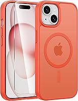 Vista 144 de FNTCASE - Funda para iPhone 15, iPhone 14 y iPhone 13, magnética, translúcida, fina y antigolpes, protección de grado militar, resistente a caídas