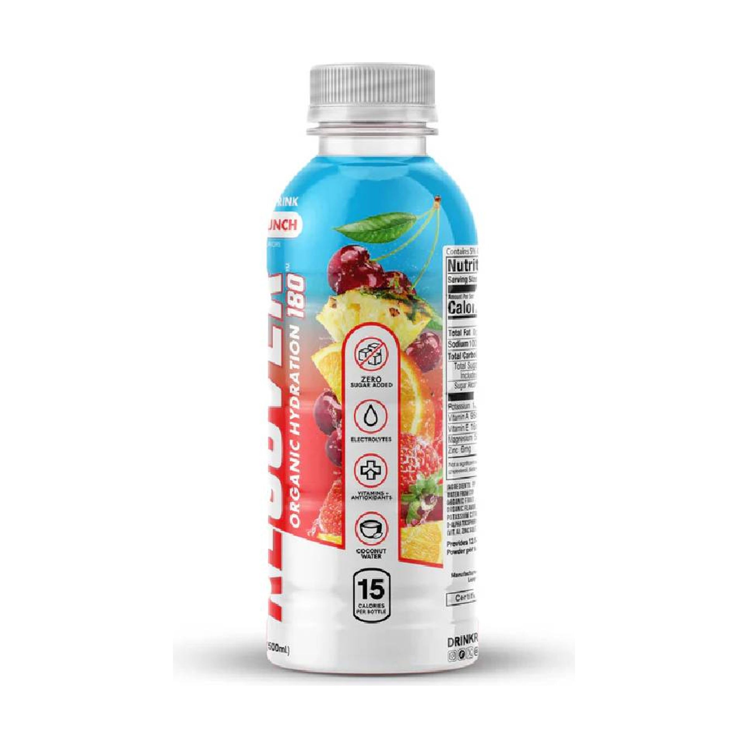 Recover 180 Organic Fruit Punch Hydration Drink, 16.9 Fz | Grocery