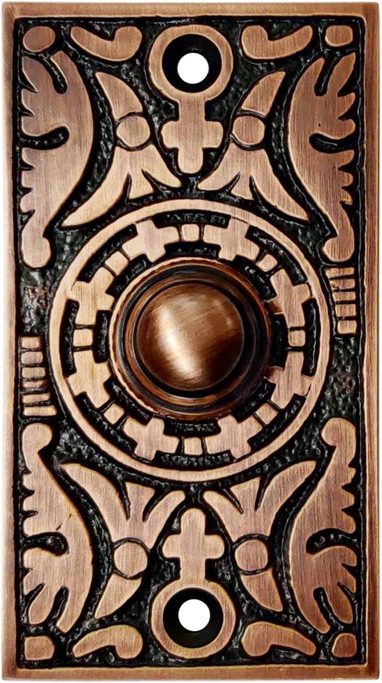 Akatva Door Bell Button Bell Push Button Doorbell Chime Wired