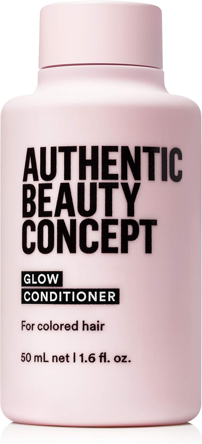 Authentic Beauty Concept Glow Conditioner | Hydrating Conditioner for Color Treated Hair | Color-Preserving | Moisturizes Colored Hair | Vegan & Cruelty-free | Sulfate-free | 1.6 fl. oz