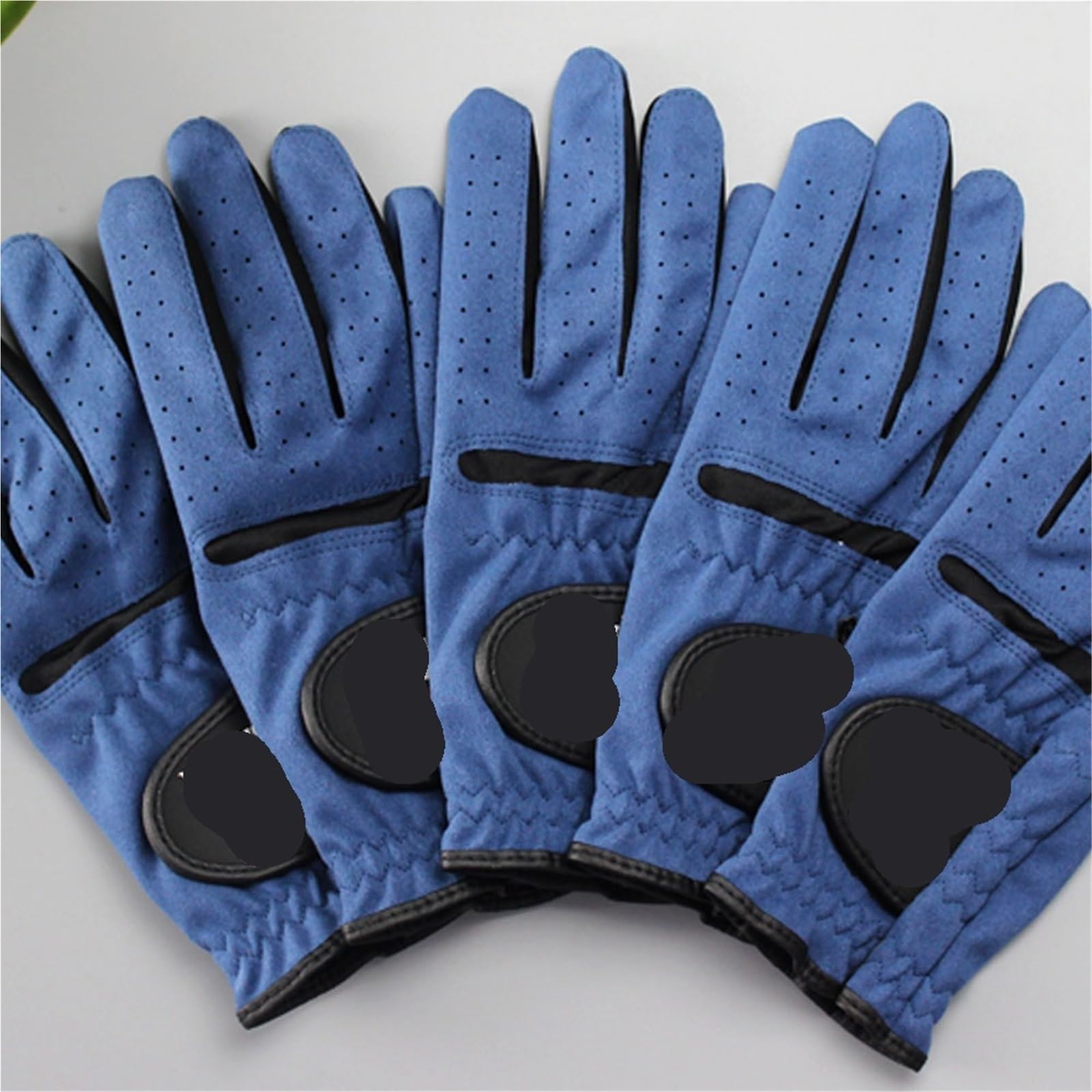 Guanto Da Golf 2 paia uomo donna guanti da golf guanto in tessuto mano sinistra destra for golfista guanto sportivo traspirante guanti da pilota