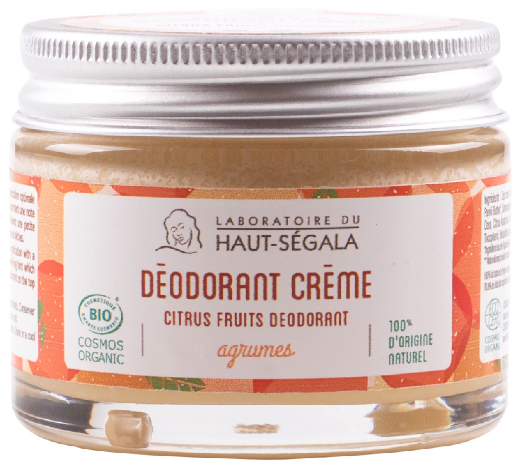Laboratoire du Haut-Ségala Citrus Fruit Deodorant Organic 50g
