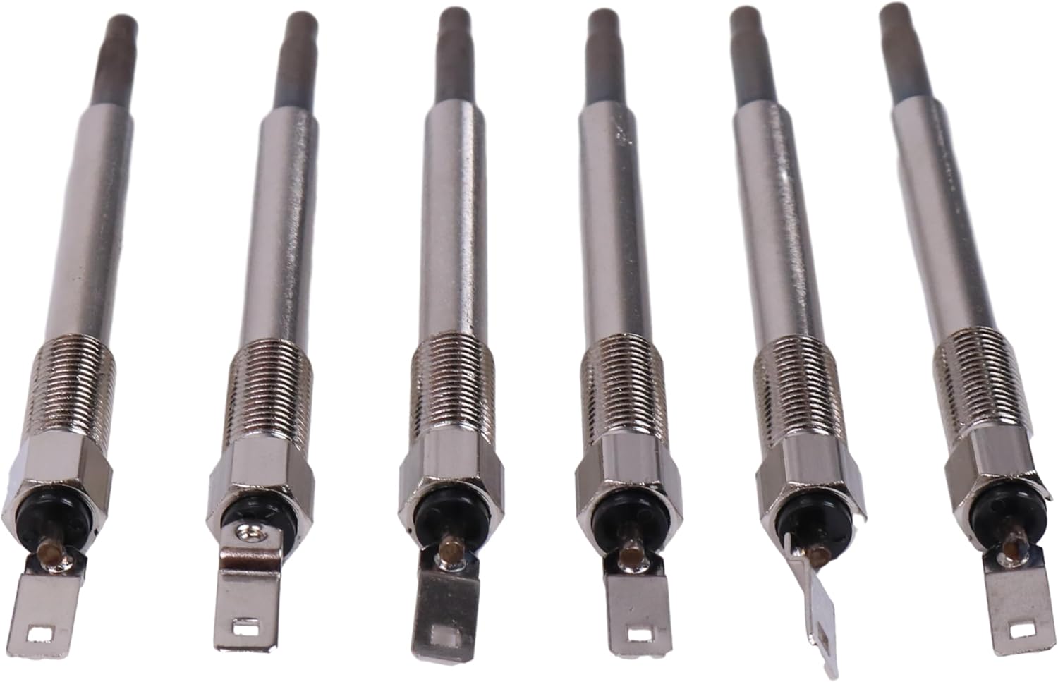 JEENDA 6PCS Glow Plugs Compatible with Case IH Farmall 340 460 560 504 606 656 656U 660 International 101 151 181 315 403 405 453 503,Replaces# 304131R3, 304131R1, 304131R2, 343894R1, 343977R1